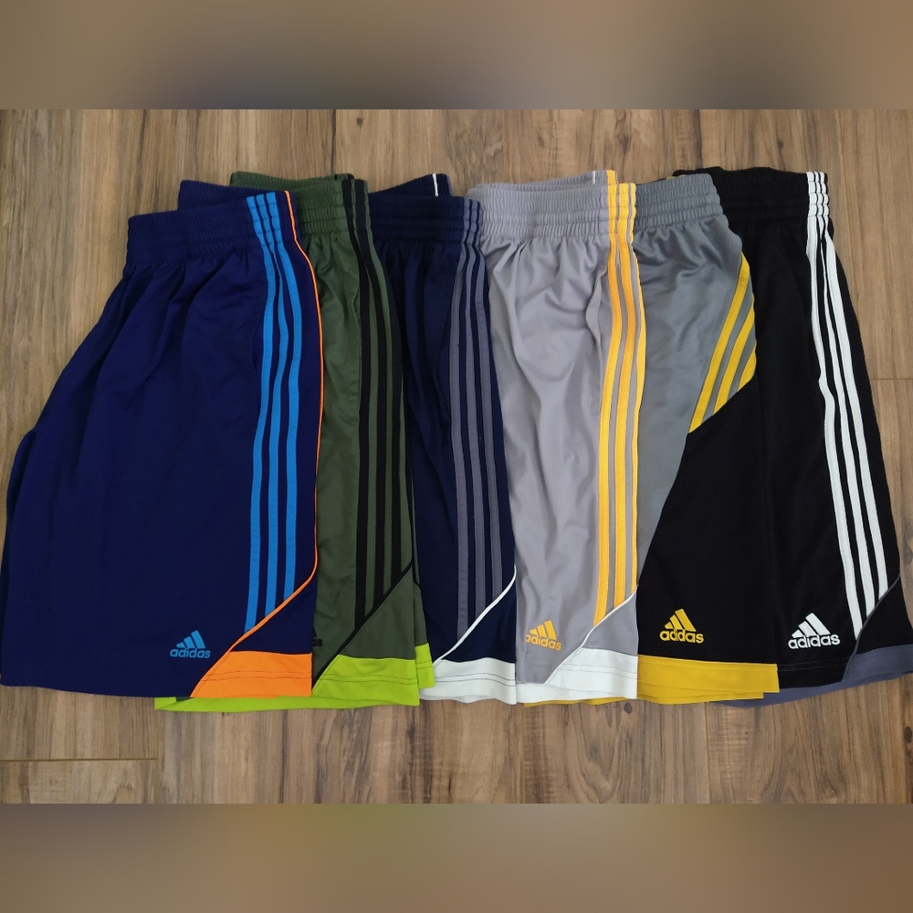 Adidas Climalite Shorts HUGE LOT Mens Medium M Excellent Condition